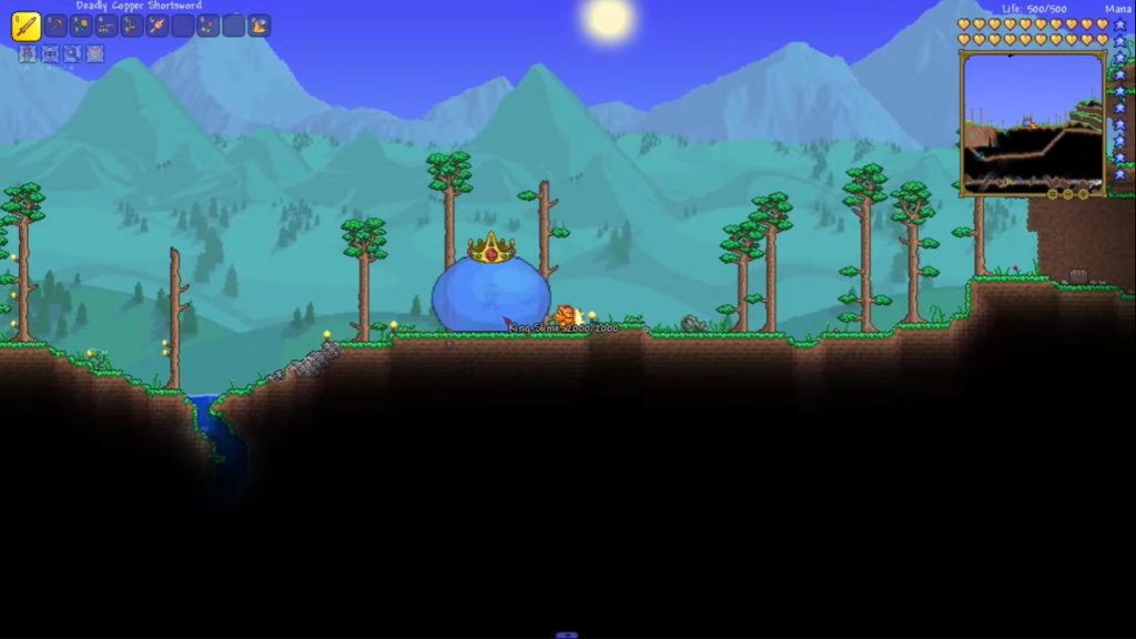 Terraria King Slime Boss