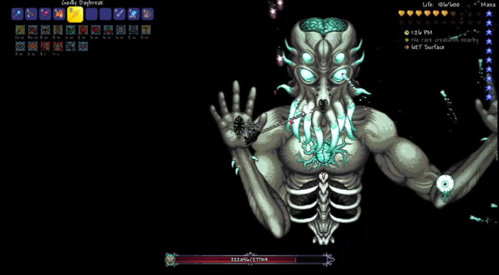 Terraria Moon Lord Major Final Boss