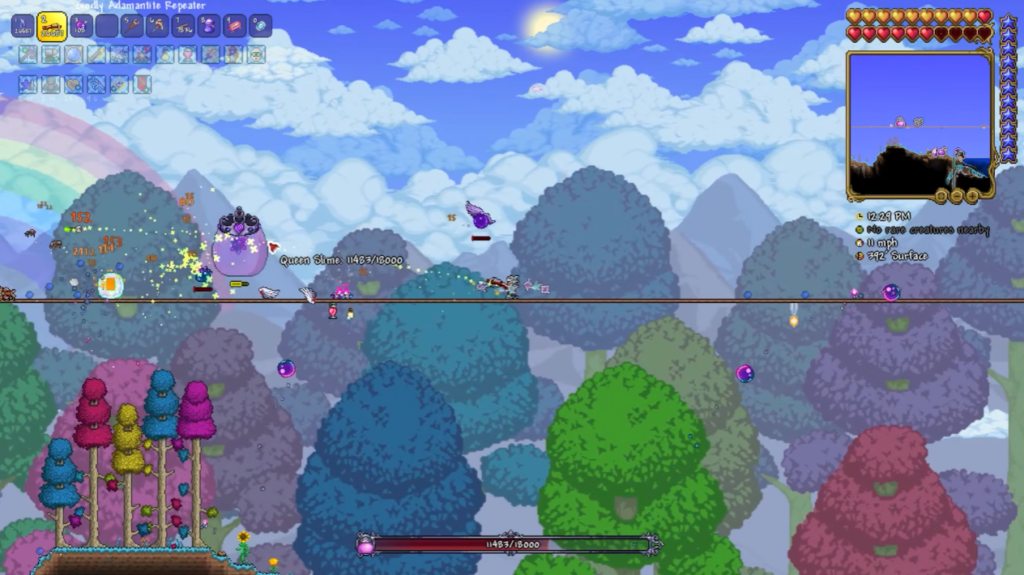 Terraria Queen Slime Boss
