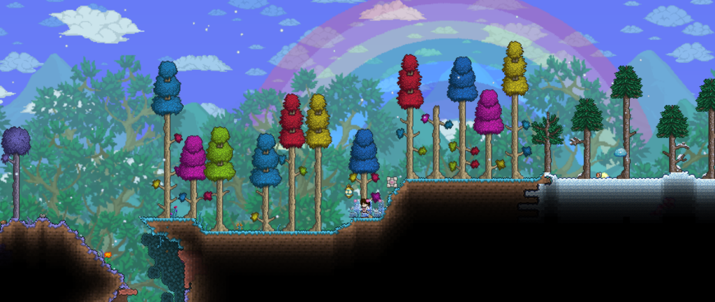 Terraria The Hallow Biome