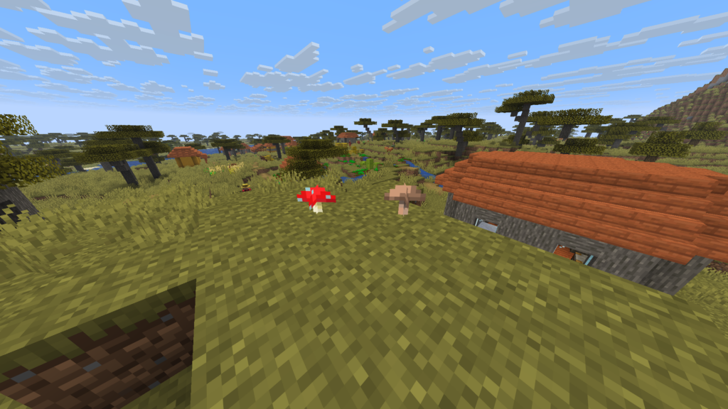mushrooms minecraft  