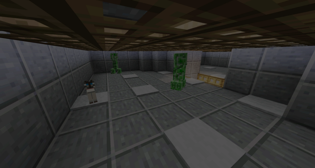 Minecraft Creeper Farm with Cats