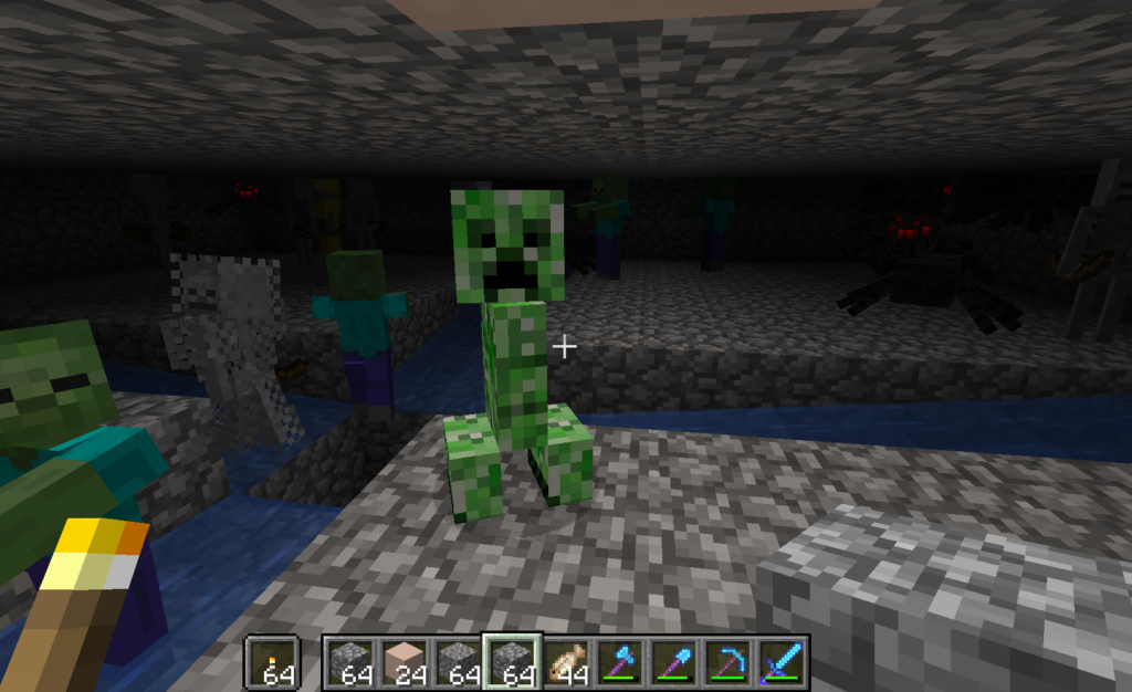Minecraft Mobs Spawning in the Farm