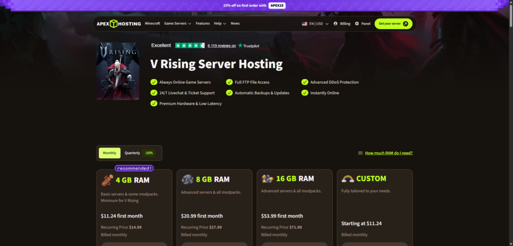 v rising page apex hosting