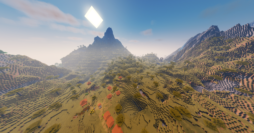 Pillagers & Villagers minecraft seed 