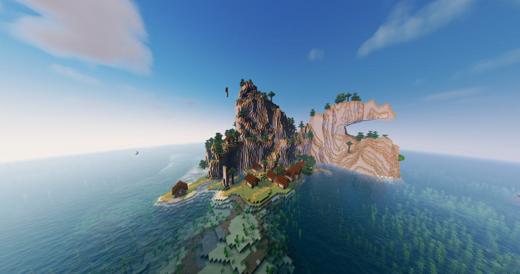 Compact Taiga Island