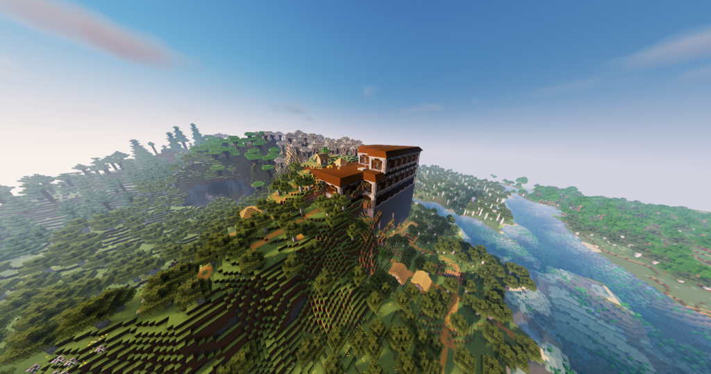Mansion-Topped Village