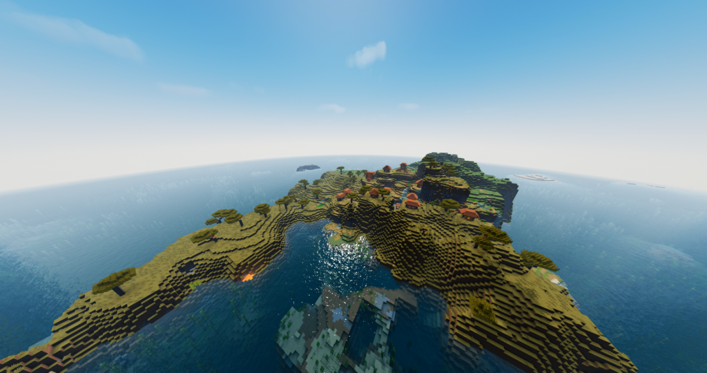 Savanna Village Over Trial Chamber