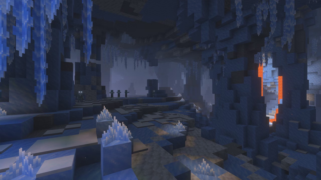 new ice caves upcoming minecraft 