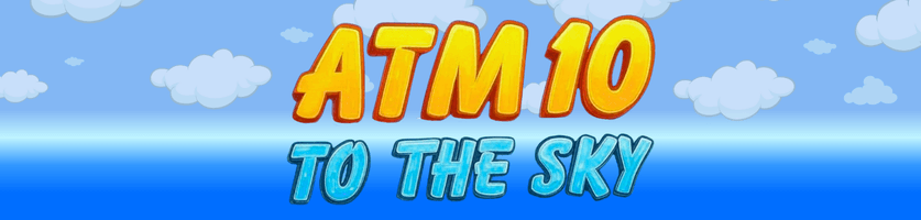 All The Mods 10: To The Sky modpack banner