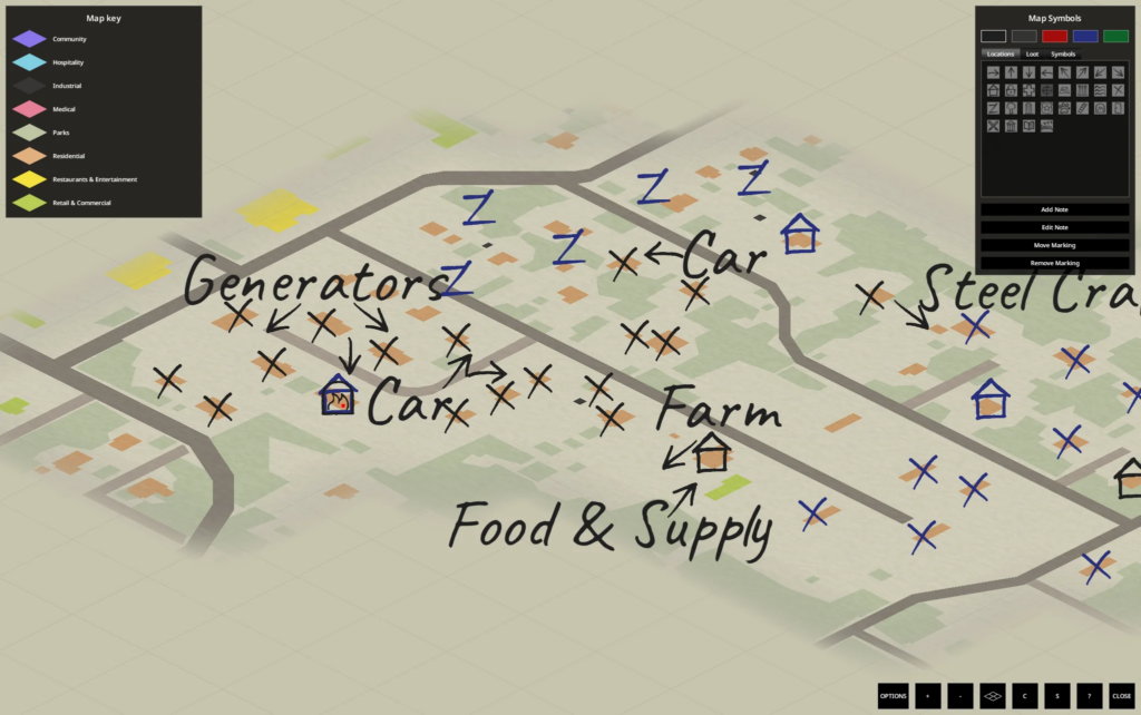 Project Zomboid Share Map Notes Mod