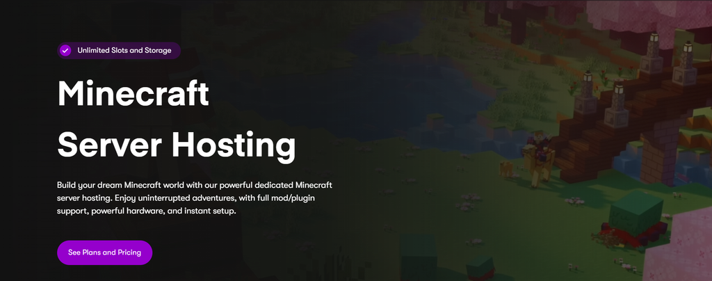 Minecraft Server Hosting provided by Cybrancee.