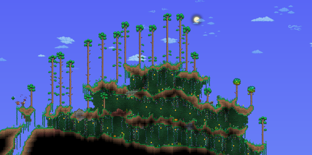 Terraria Jungle Biome Photo