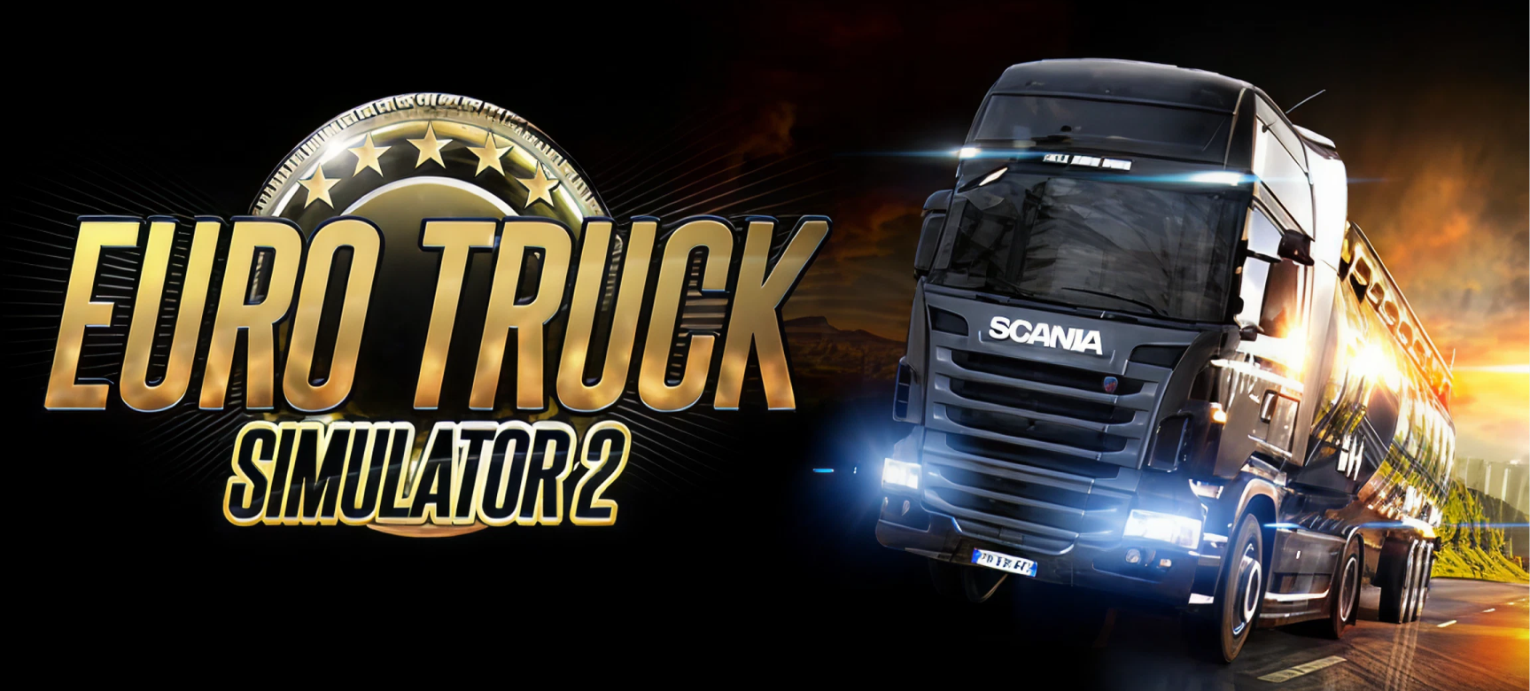 Euro Truck Simulator 2 splash image
