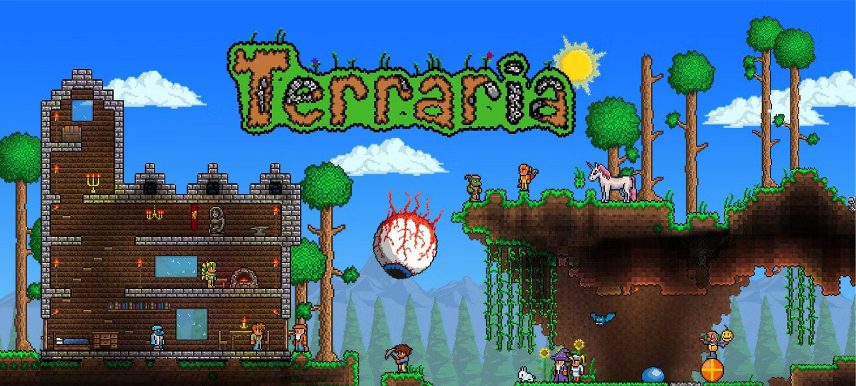 Terraria splash image