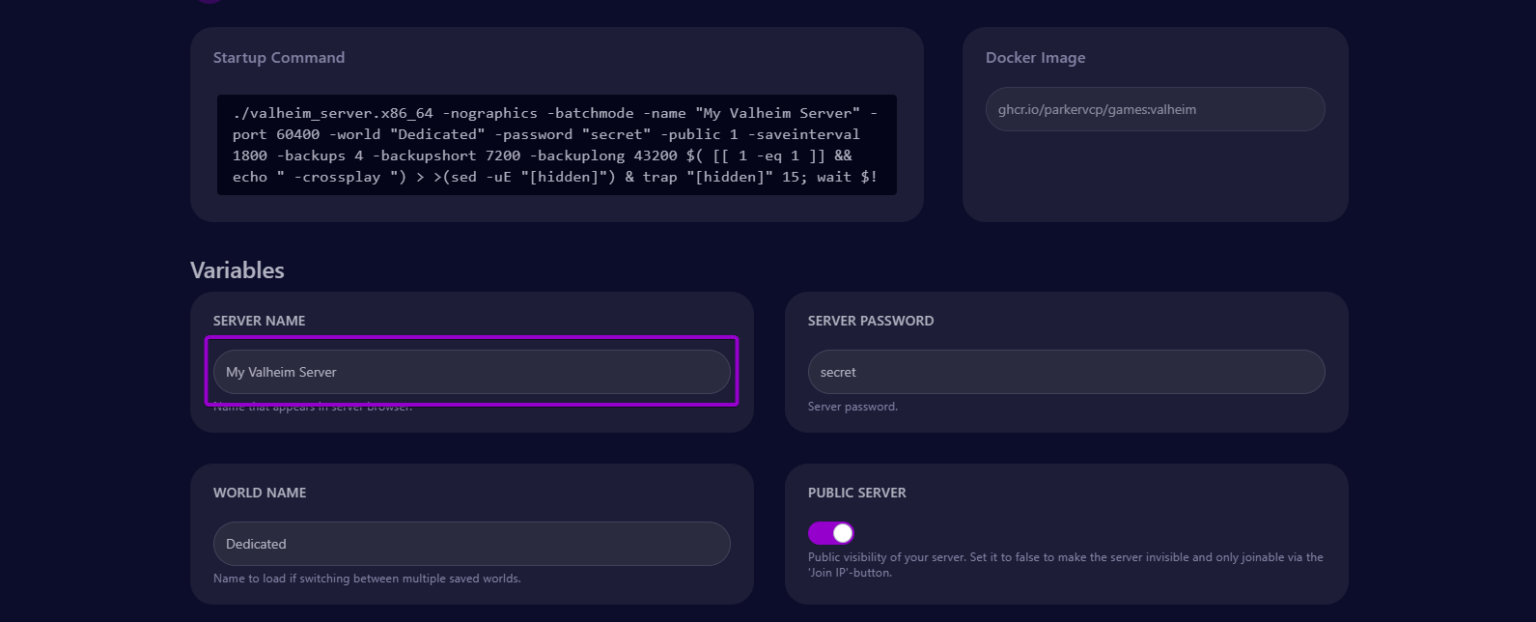 How To Change Your Valheim Server Name - Cybrancee Knowledgebase