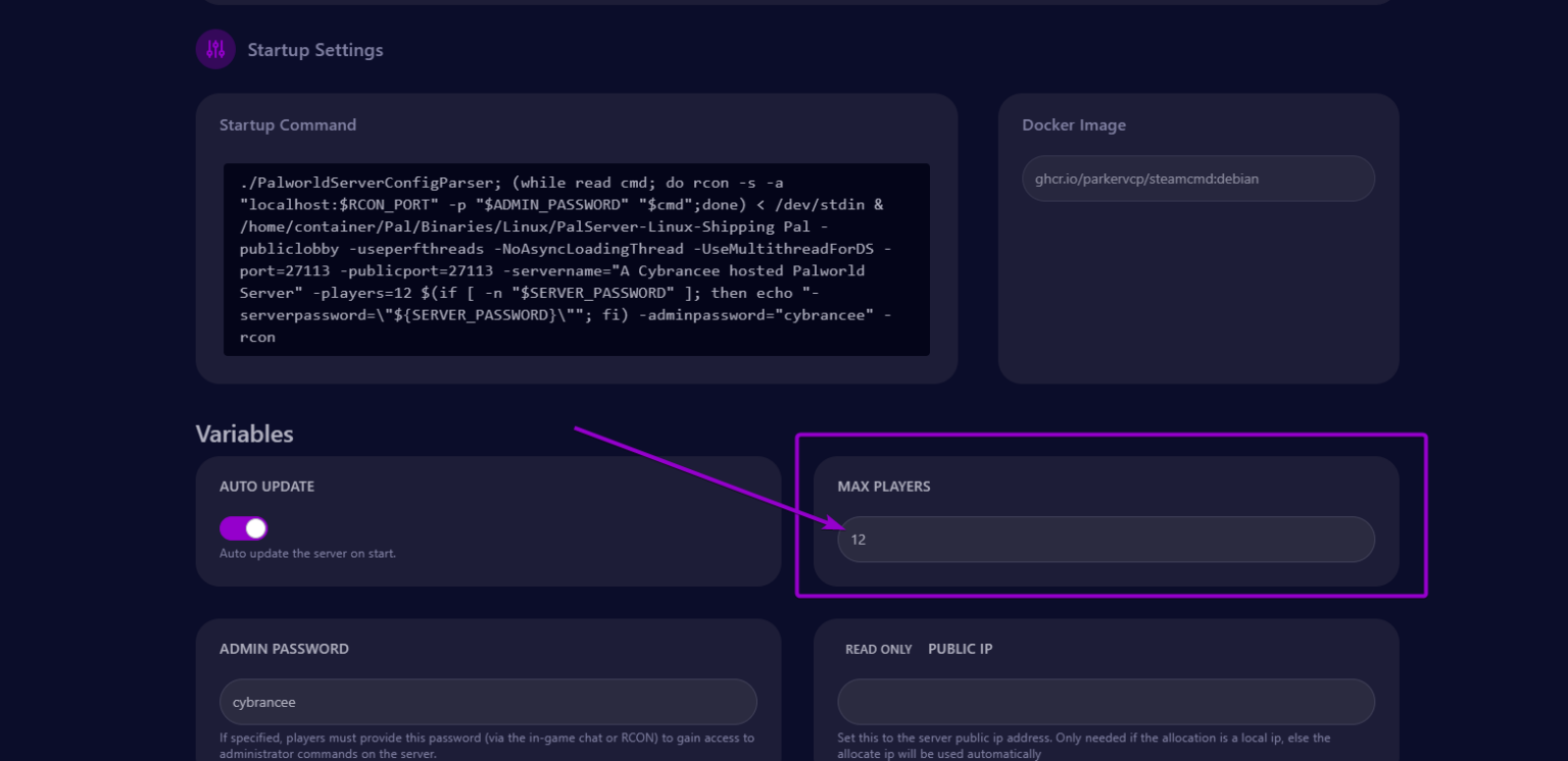 How To Change The Max Players On Your Palworld Server - Cybrancee 