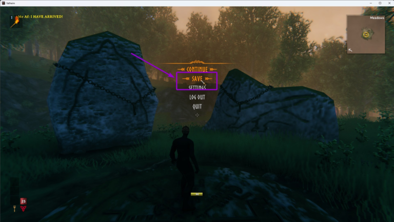 Valheim load world screen