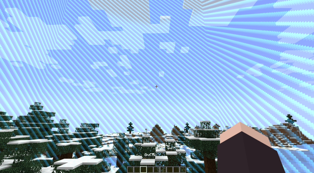 Minecraft in game border restriction