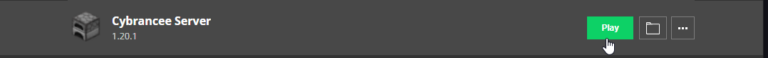Minecraft launcher server play