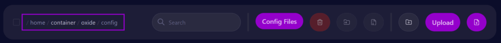 Cybrancee panel Rust server directory config folder outlined
