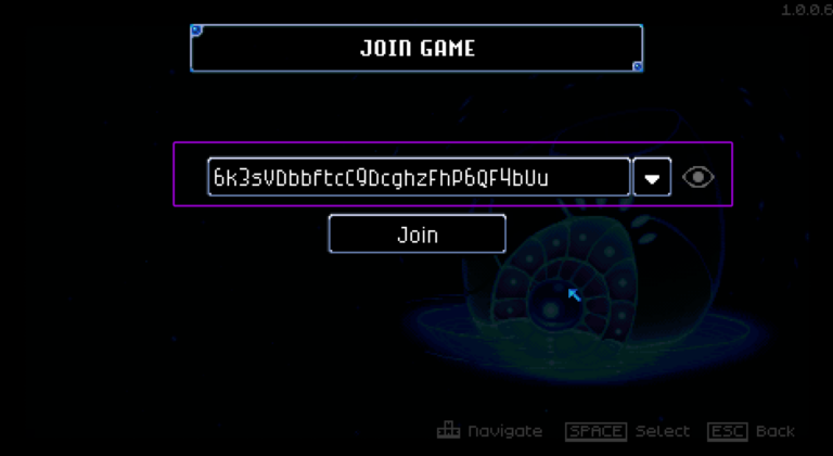 Core Keeper join game screen