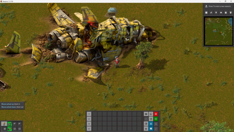 Factorio gameplay