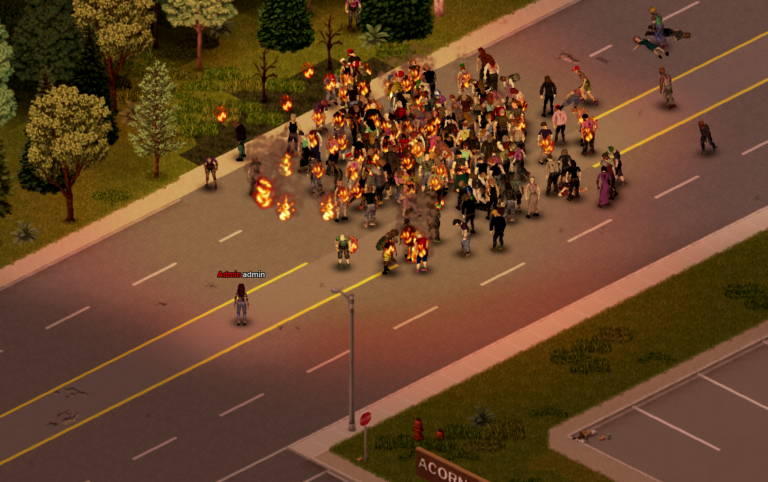 Project Zomboid gameplay