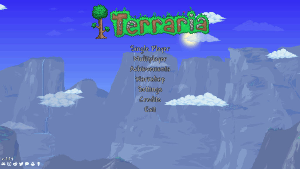 Cybrancee Terraria Main Screen Gameplay