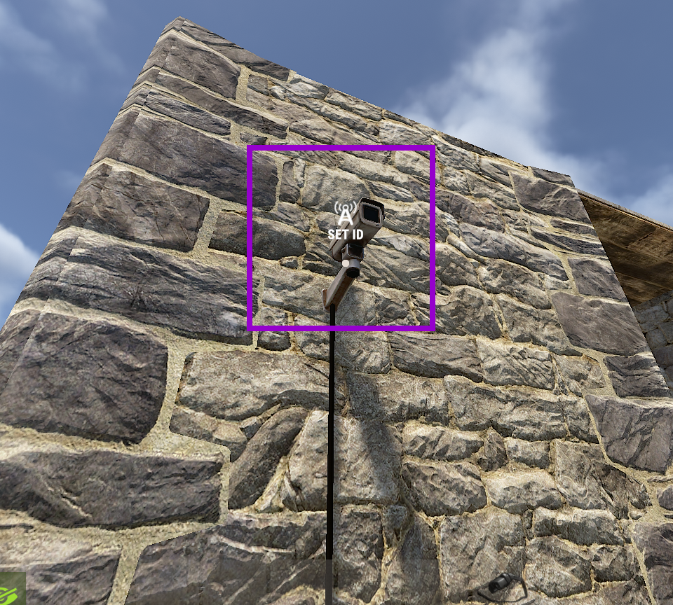 Rust Ingame looking at own camera