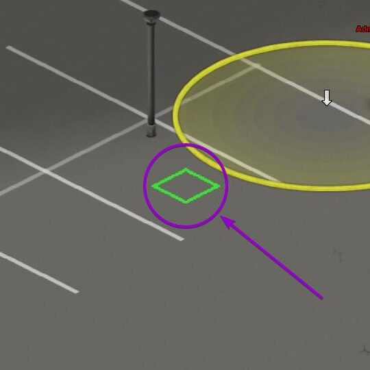 Select the area to generate the horde