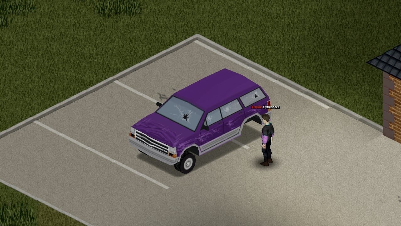 vehicle in poor condition in Project Zomboid