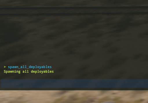 Rust ingame F1 console command spawn all deployables