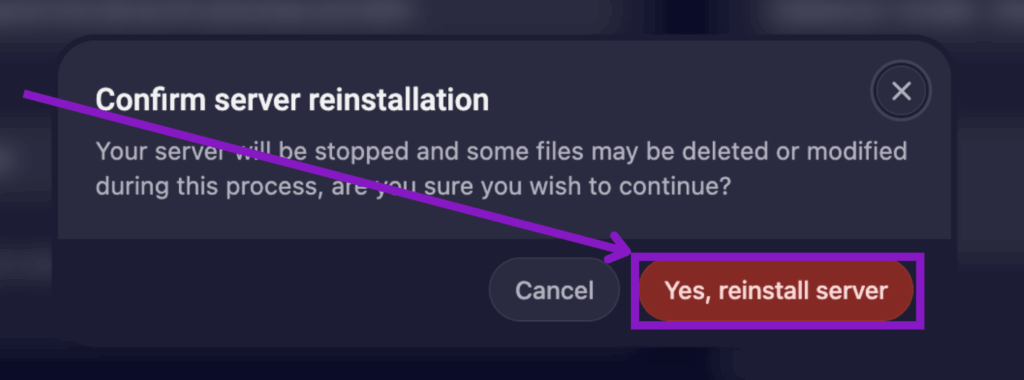 Confirm Yes - Satisfactory