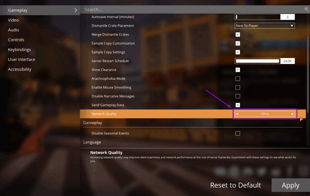 Satisfactory - Ultra Network