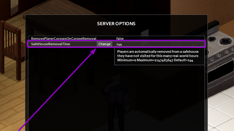 Select the 'SafeHouseRemovalTime' Rectangle
