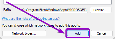 Add an app 'add' button outlined with arrow