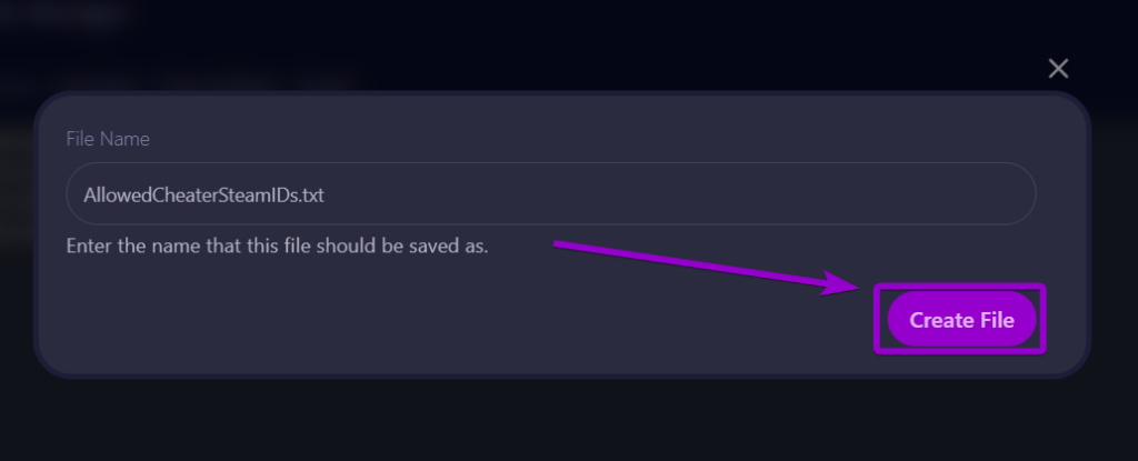 Cybrancee Ark Se Server Files Tab File Create Outlined