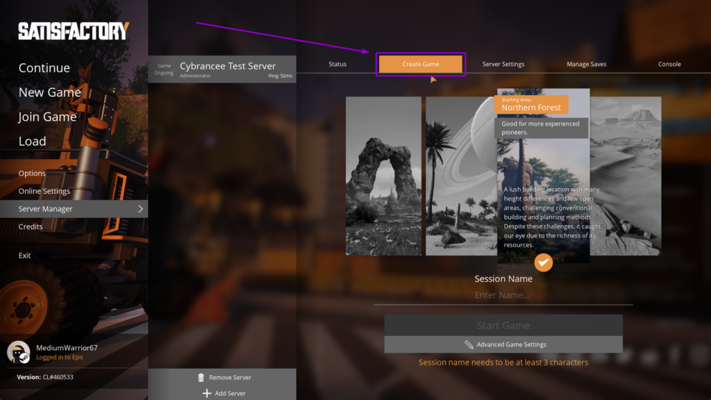 Satisfactory - Create a Game