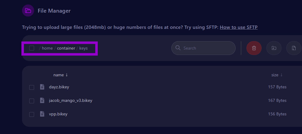 dayz keys folder path outlined