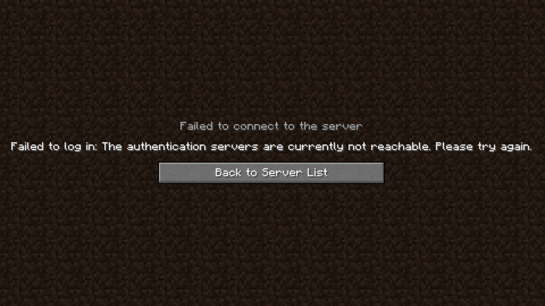 What Different Join Errors Mean When Joining a Minecraft Server