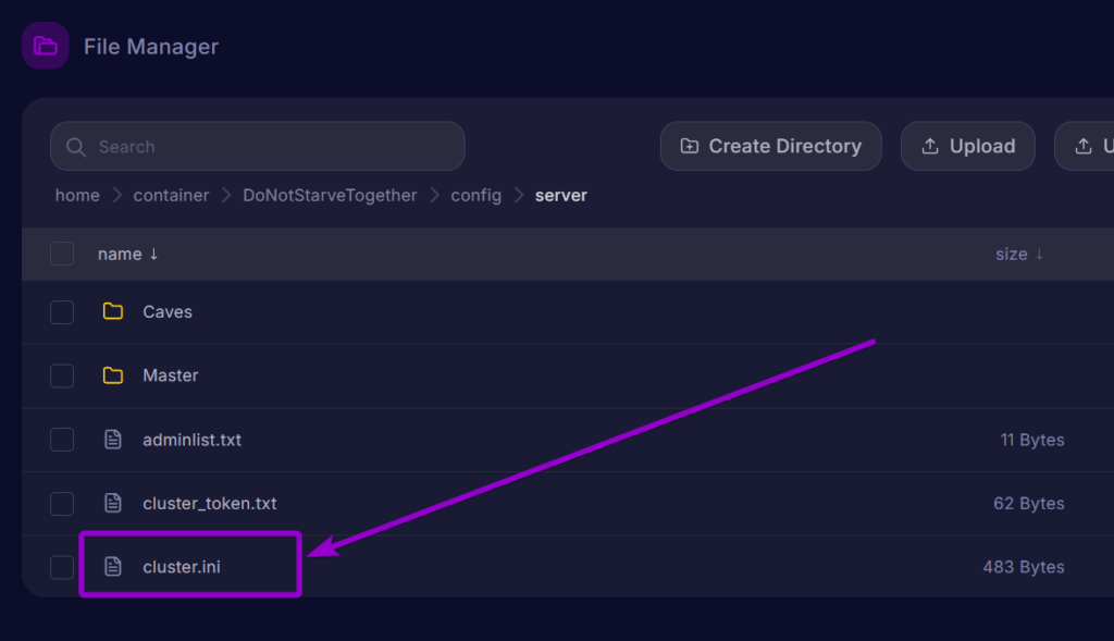 Cybrancee Dont Starve Together Panel Files Cluster File Outlined
