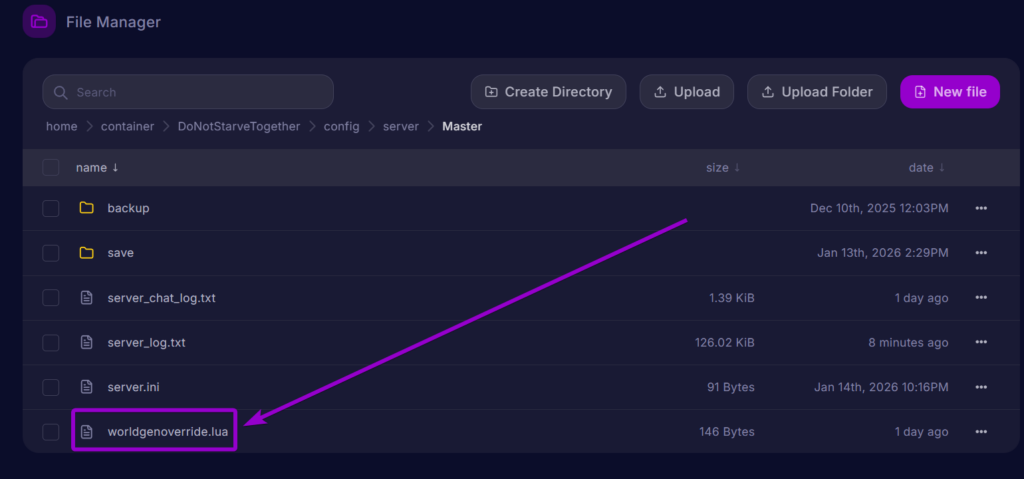 Cybrancee Dont Starve Together WorldGen File Outlined
