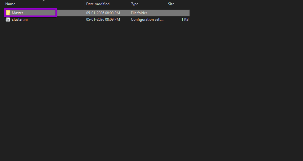 Dont Starve Together Game Files Master Folder Outlined