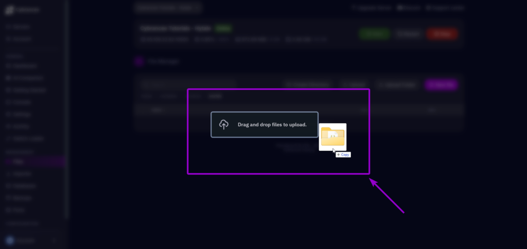 Hytale - Upload New Folder