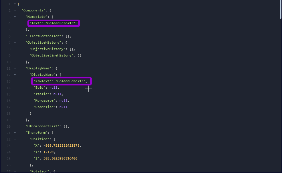 NamePlate Location Close - Hytale