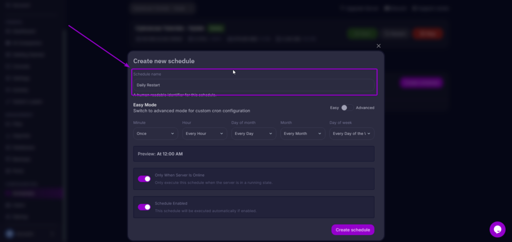 Set Name Restart Hytale