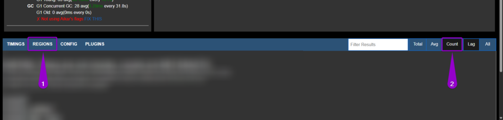 Steps to check the entity count