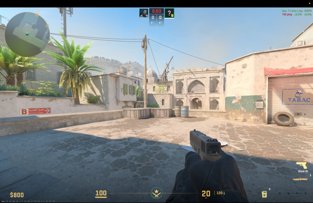 Playing a Cybrancee CS2 Server