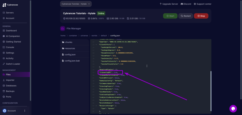 isSpawningNPCSHytale